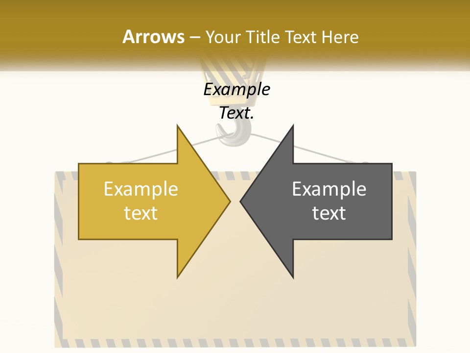 Construction Clear Yellow PowerPoint Template