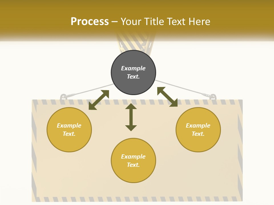 Construction Clear Yellow PowerPoint Template