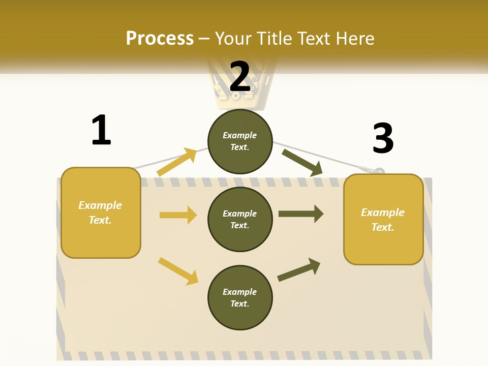 Construction Clear Yellow PowerPoint Template