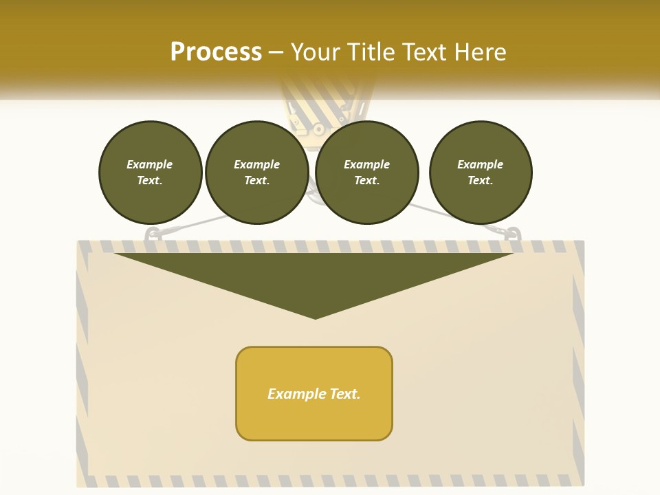 Construction Clear Yellow PowerPoint Template