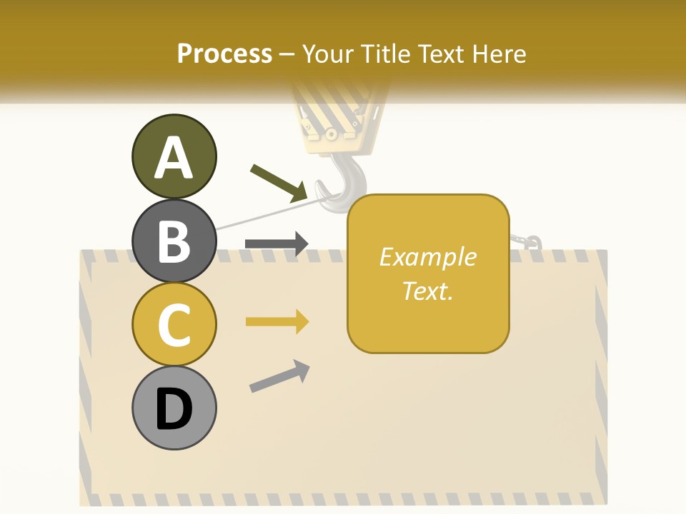 Construction Clear Yellow PowerPoint Template