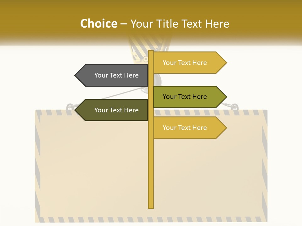 Construction Clear Yellow PowerPoint Template