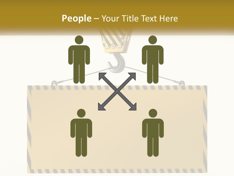 Construction Clear Yellow PowerPoint Template