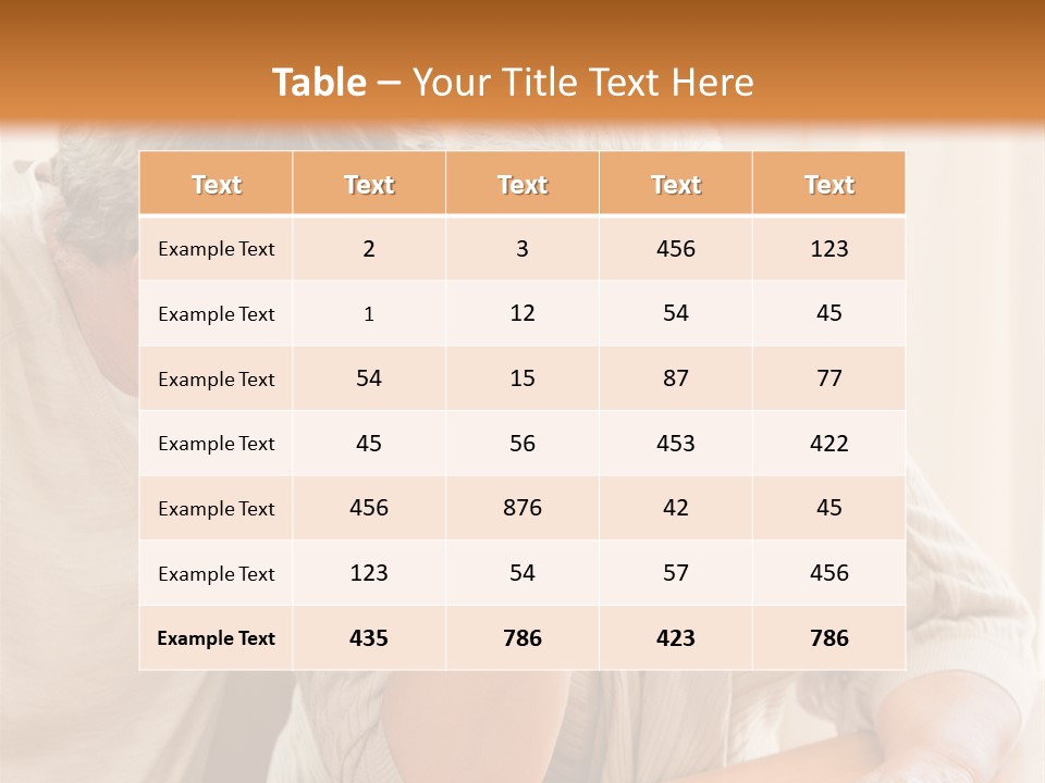 Bill Work Holding PowerPoint Template