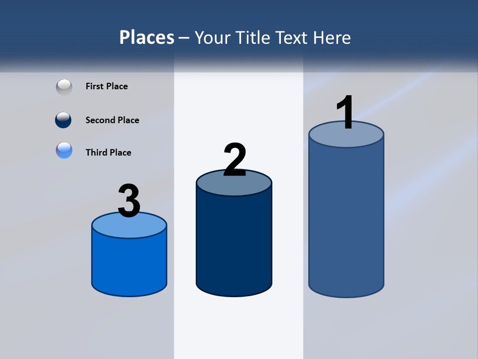 Metallic Reflective Silk PowerPoint Template