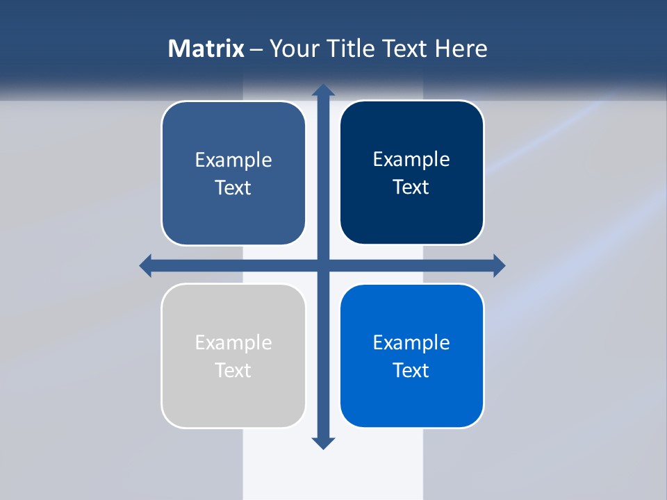 Metallic Reflective Silk PowerPoint Template