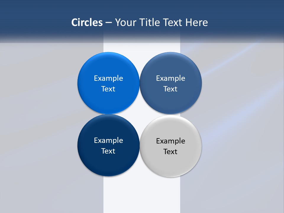 Metallic Reflective Silk PowerPoint Template