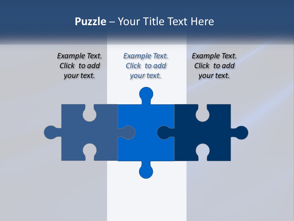 Metallic Reflective Silk PowerPoint Template