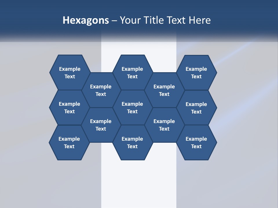 Metallic Reflective Silk PowerPoint Template