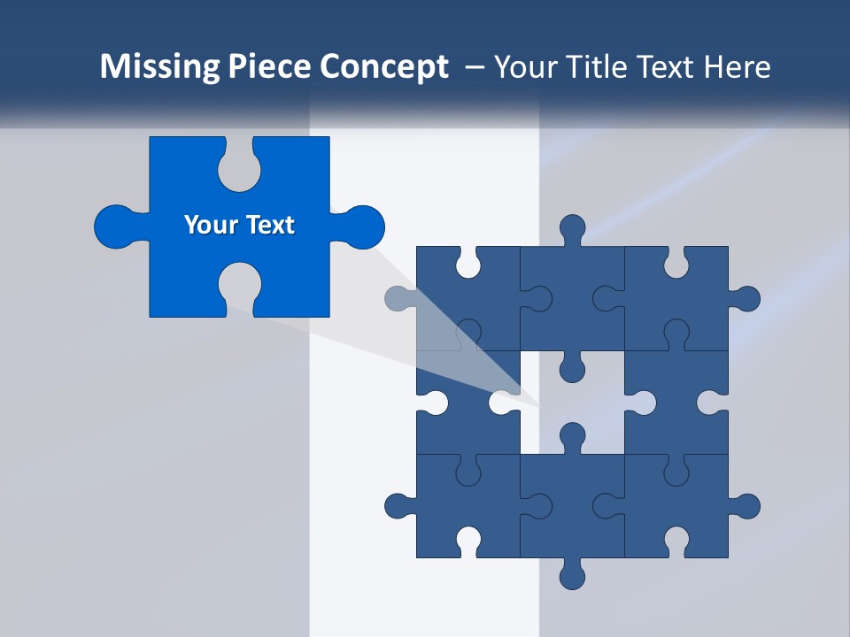 Metallic Reflective Silk PowerPoint Template