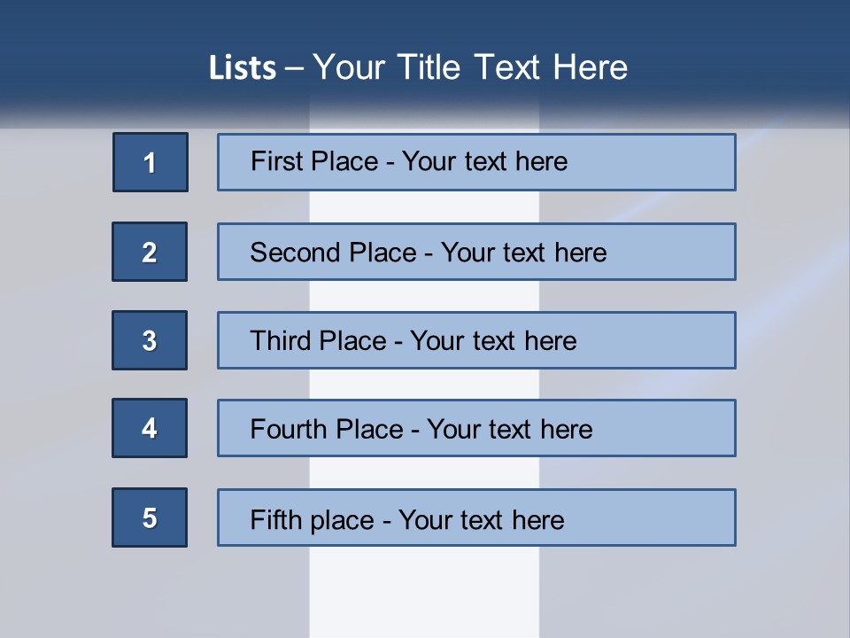 Metallic Reflective Silk PowerPoint Template