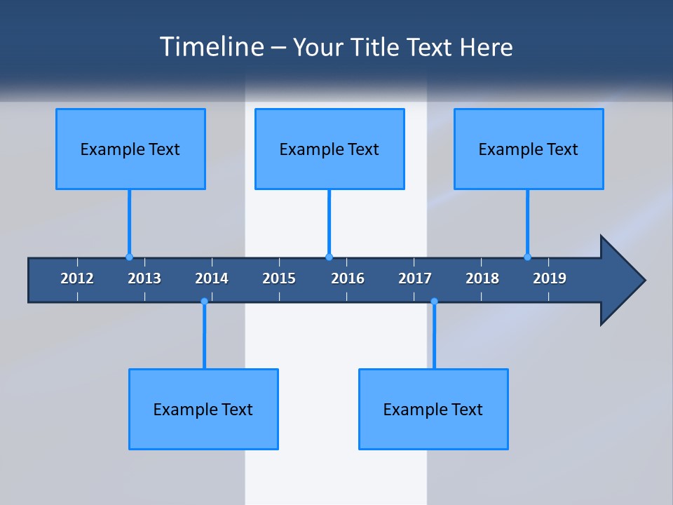 Metallic Reflective Silk PowerPoint Template