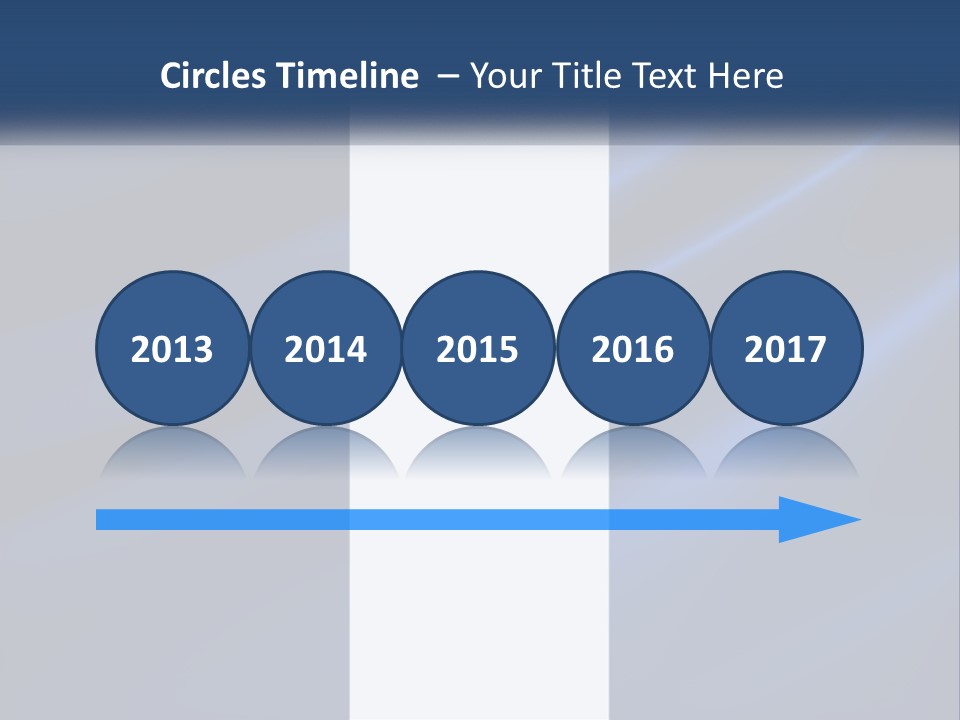 Metallic Reflective Silk PowerPoint Template