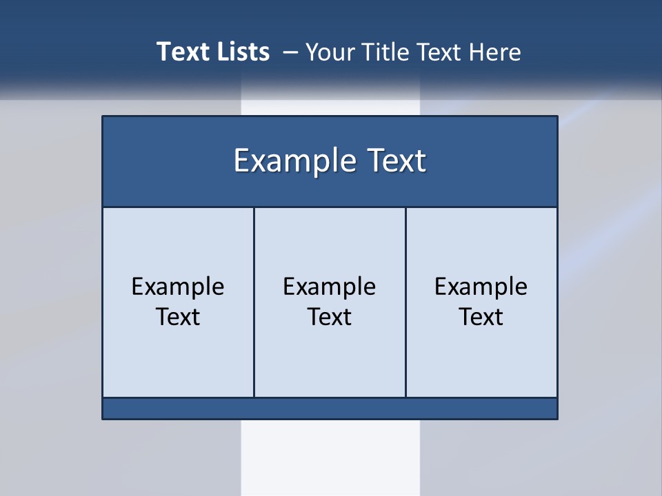 Metallic Reflective Silk PowerPoint Template