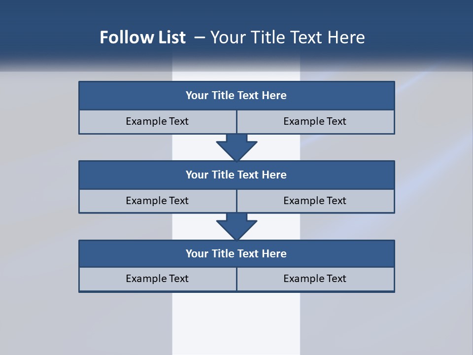 Metallic Reflective Silk PowerPoint Template