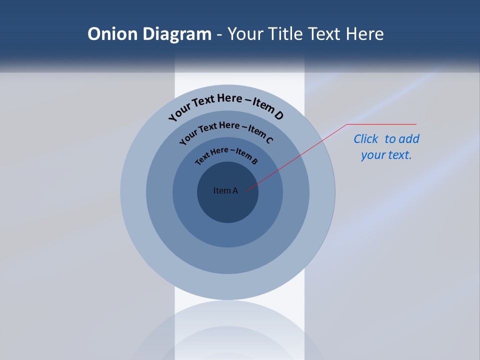 Metallic Reflective Silk PowerPoint Template