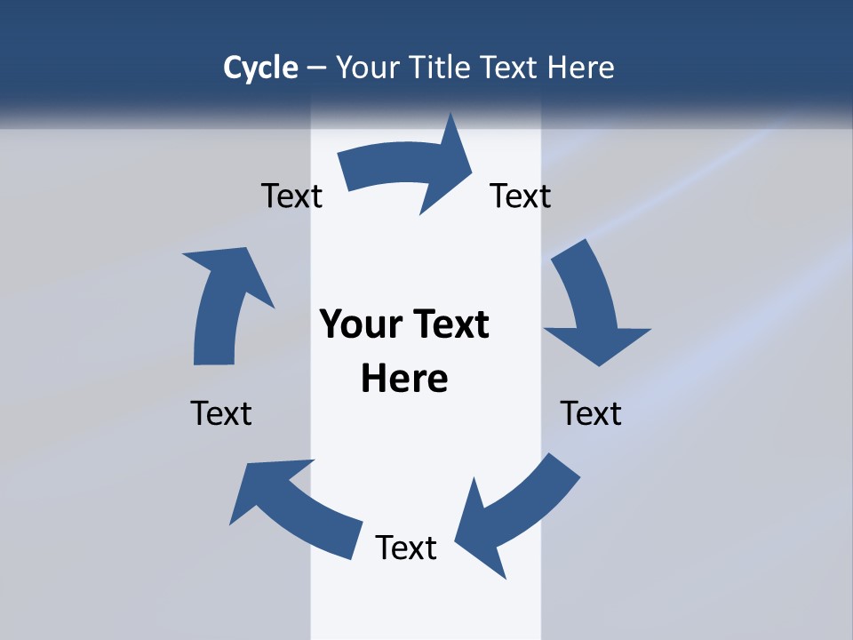 Metallic Reflective Silk PowerPoint Template