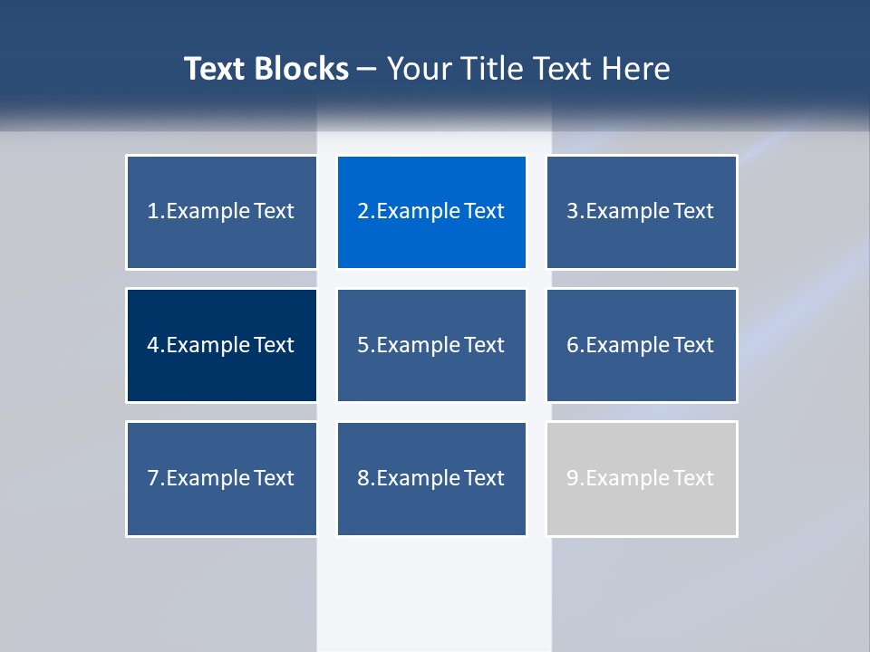 Metallic Reflective Silk PowerPoint Template