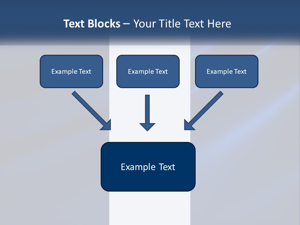 Metallic Reflective Silk PowerPoint Template