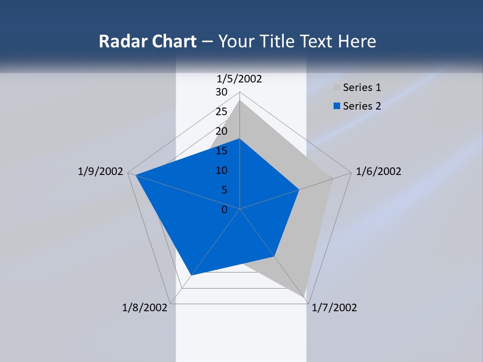 Metallic Reflective Silk PowerPoint Template