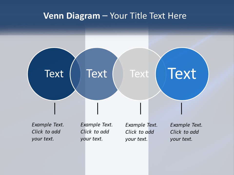 Metallic Reflective Silk PowerPoint Template