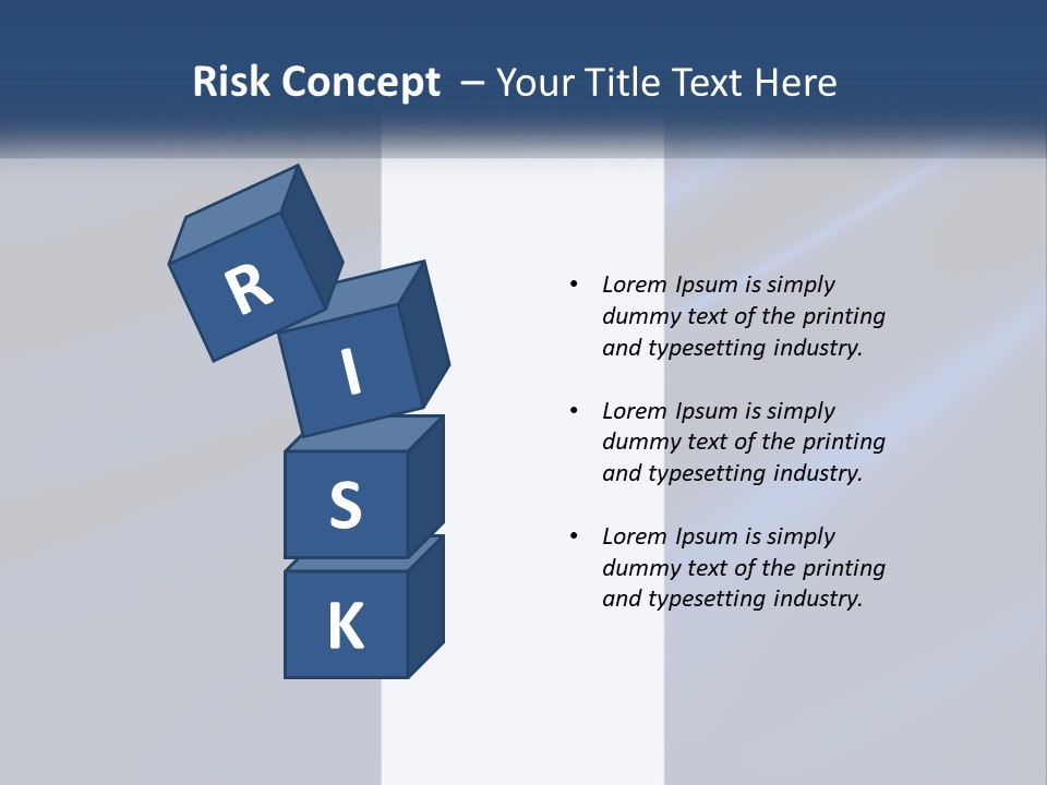 Metallic Reflective Silk PowerPoint Template