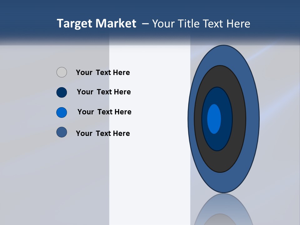 Metallic Reflective Silk PowerPoint Template