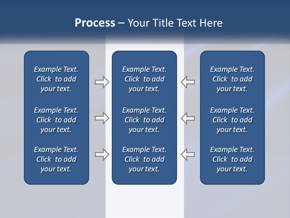 Metallic Reflective Silk PowerPoint Template