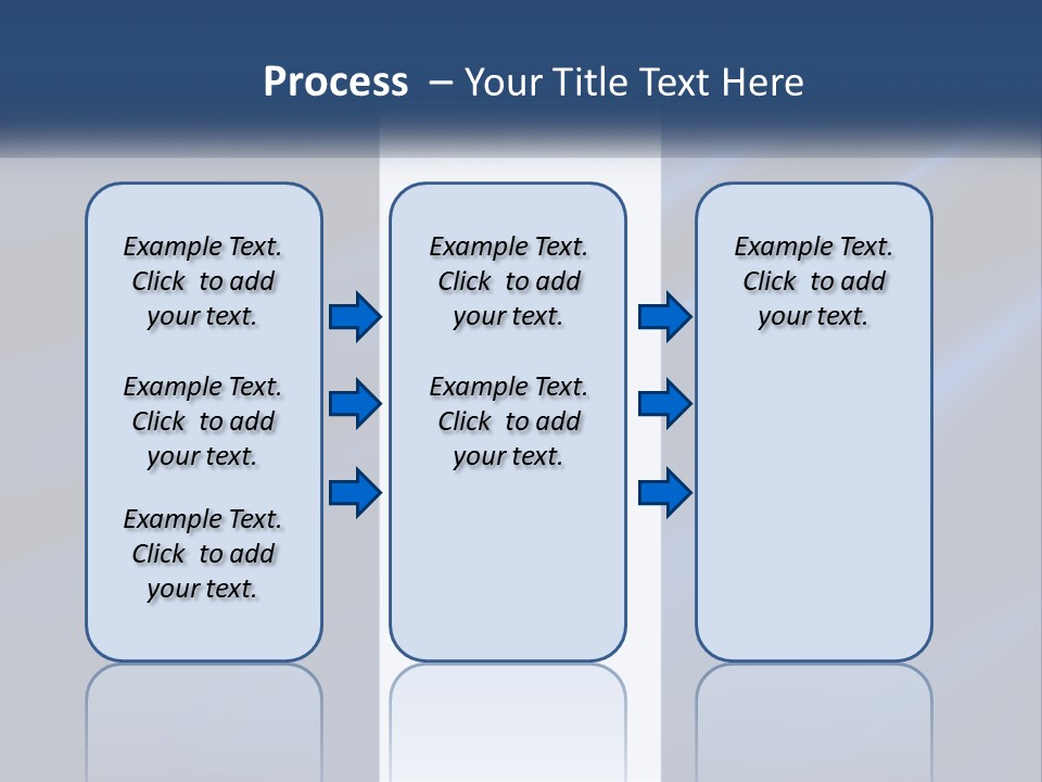 Metallic Reflective Silk PowerPoint Template