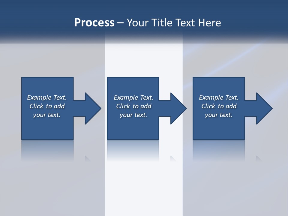 Metallic Reflective Silk PowerPoint Template