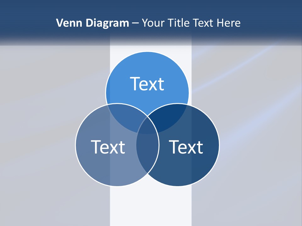 Metallic Reflective Silk PowerPoint Template