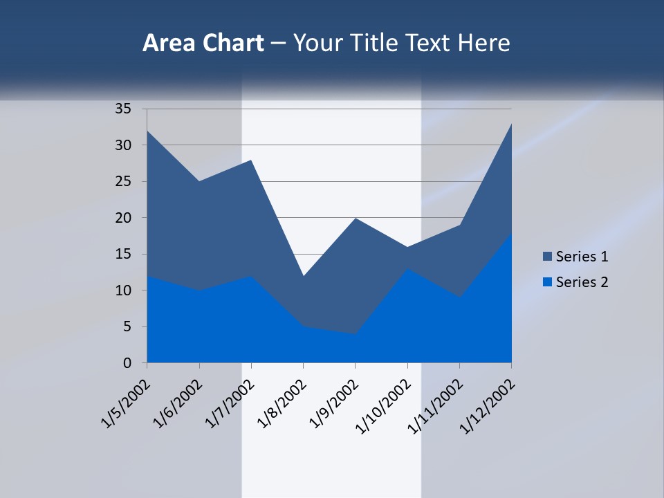Metallic Reflective Silk PowerPoint Template
