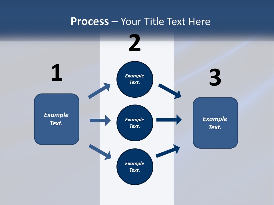 Metallic Reflective Silk PowerPoint Template