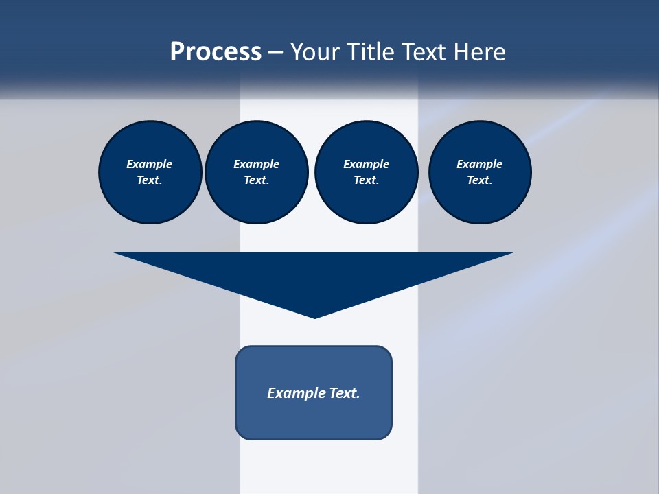 Metallic Reflective Silk PowerPoint Template