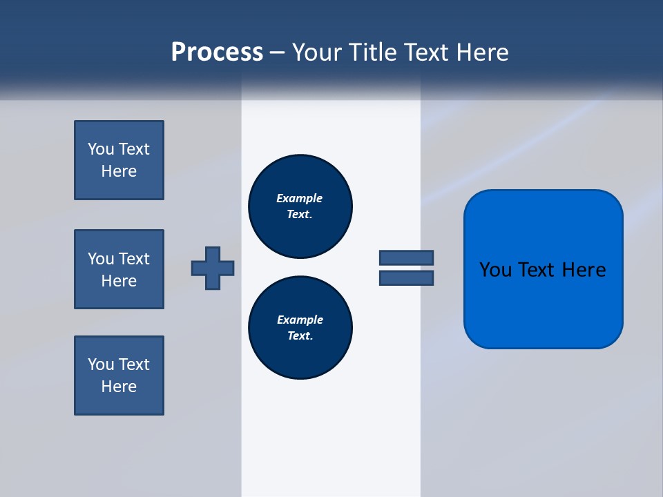 Metallic Reflective Silk PowerPoint Template