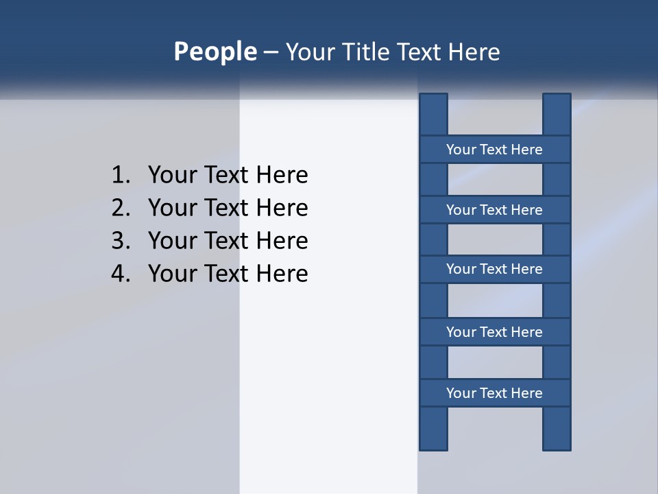 Metallic Reflective Silk PowerPoint Template