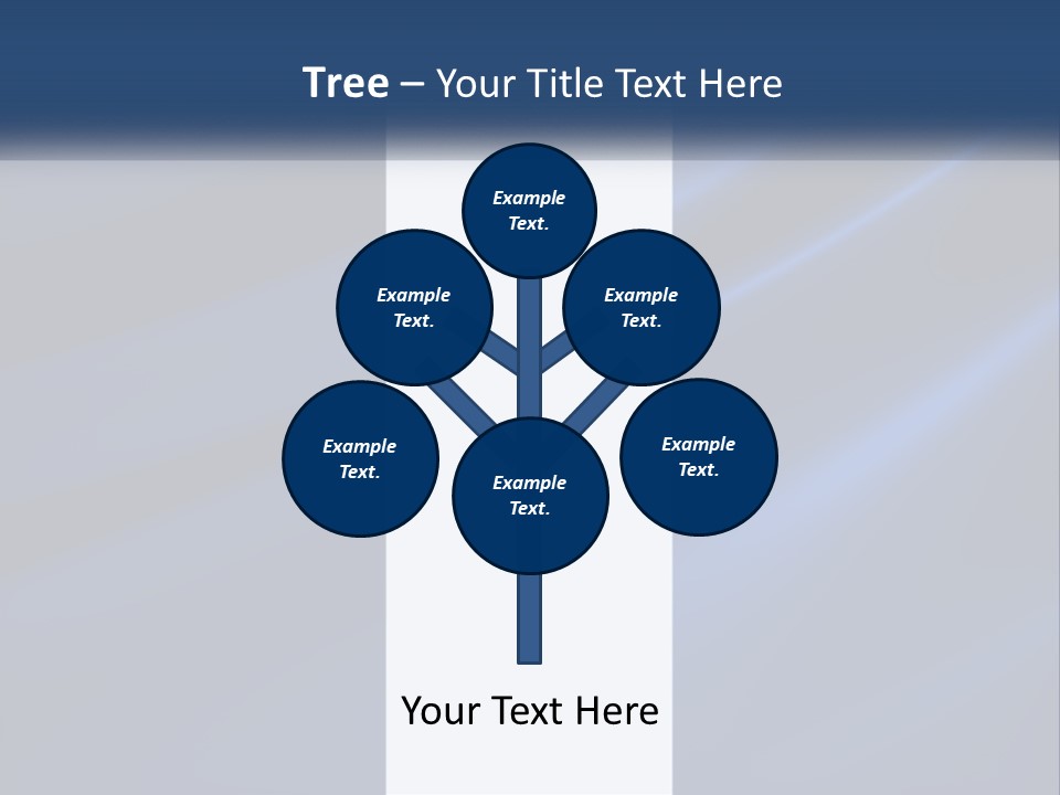 Metallic Reflective Silk PowerPoint Template