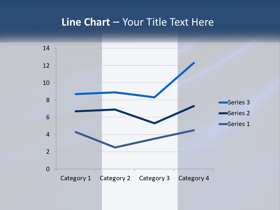 Metallic Reflective Silk PowerPoint Template