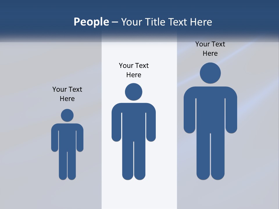 Metallic Reflective Silk PowerPoint Template