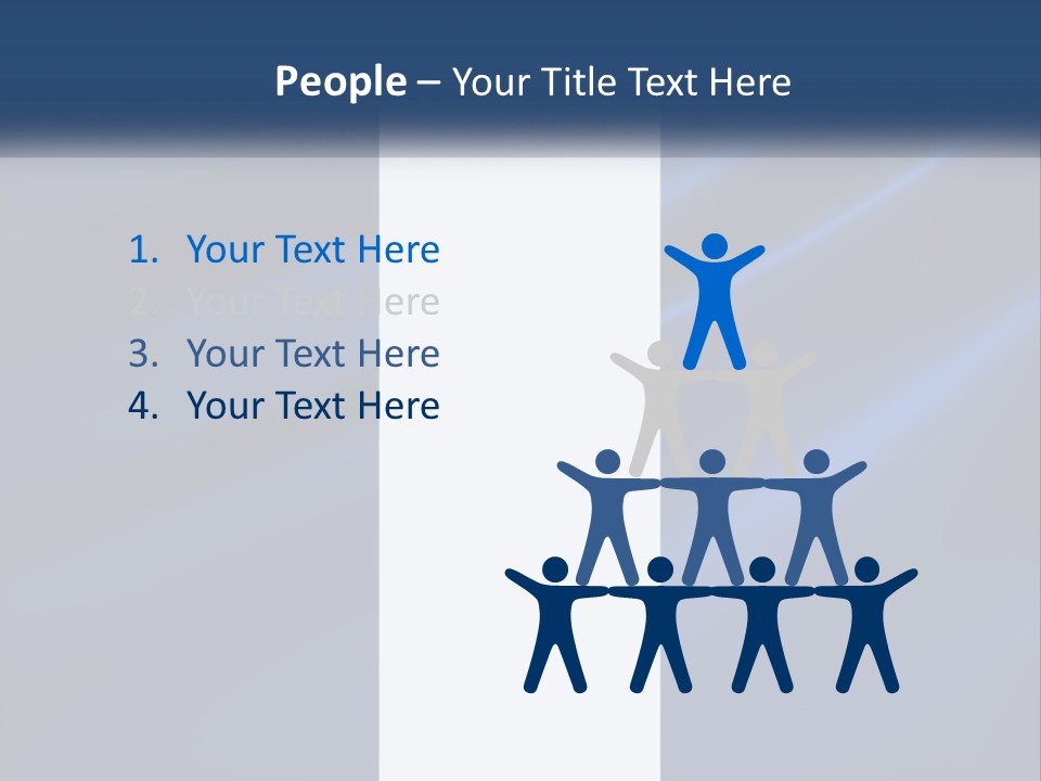 Metallic Reflective Silk PowerPoint Template