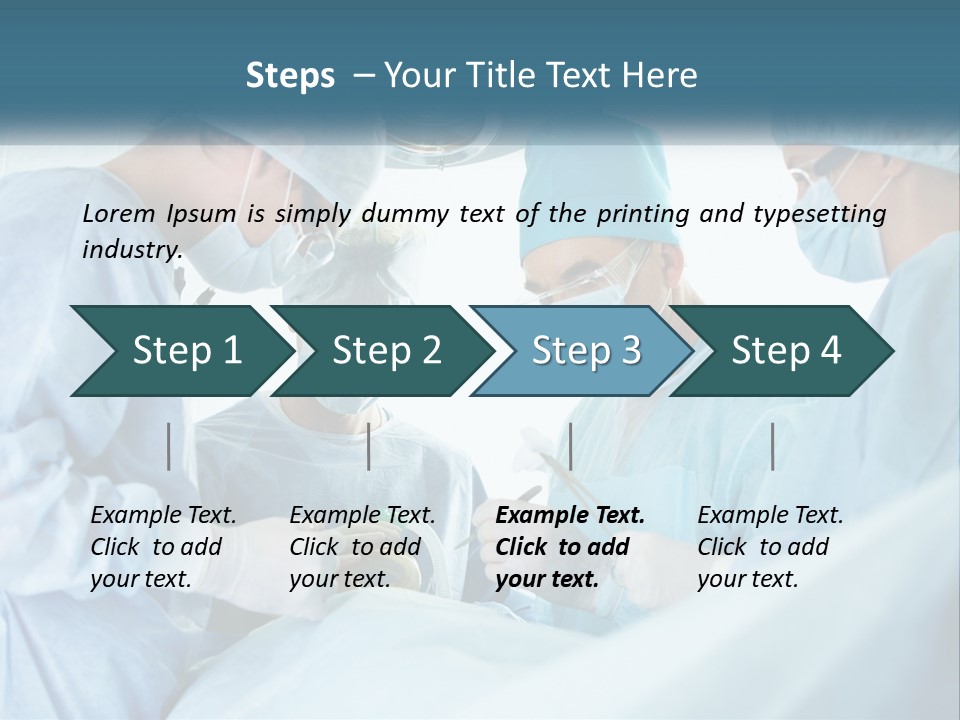 Worker Clinician Uniform PowerPoint Template