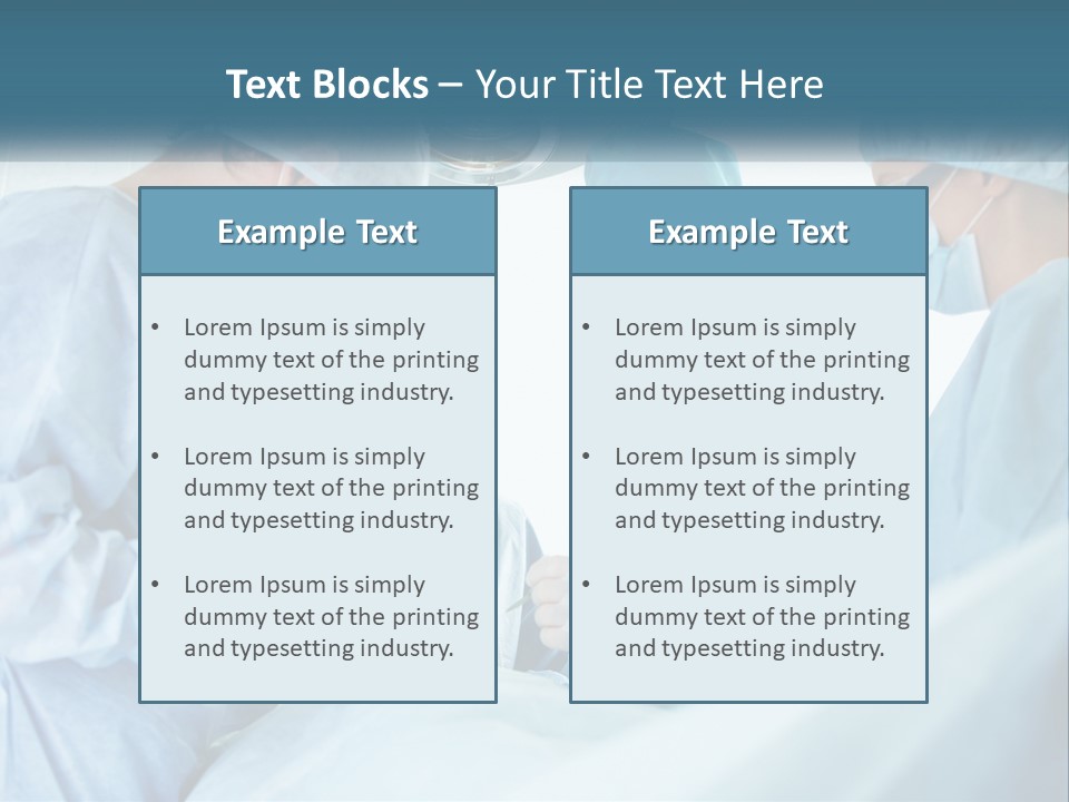 Worker Clinician Uniform PowerPoint Template