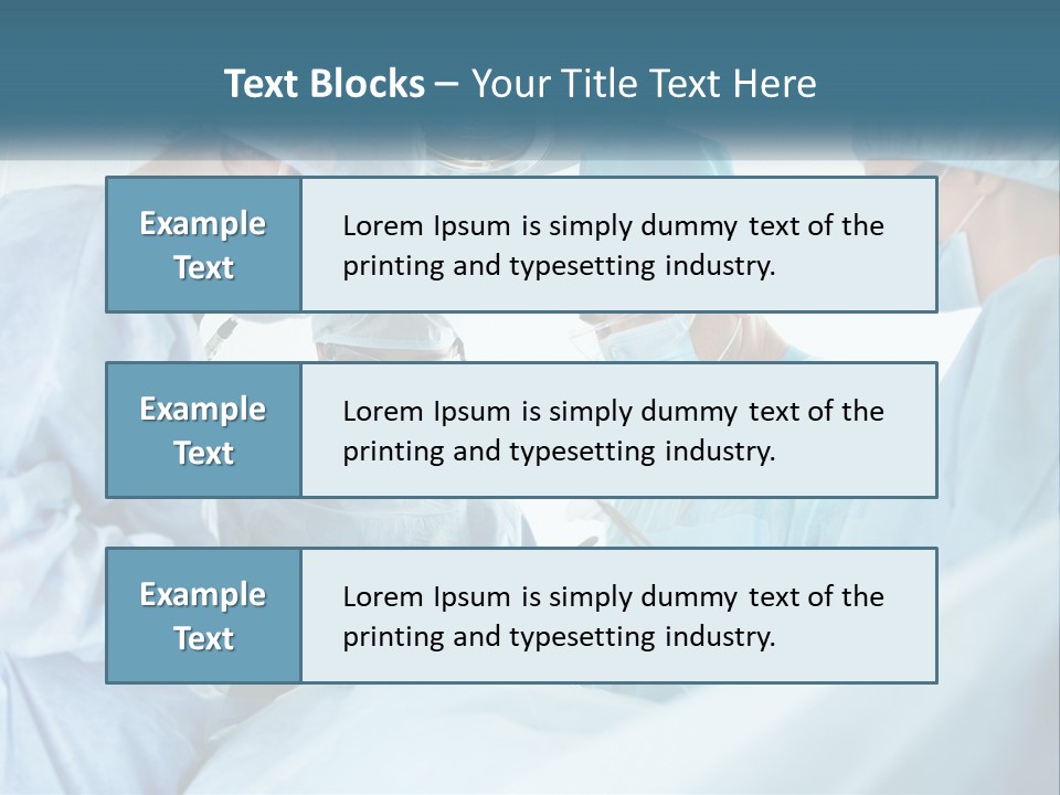 Worker Clinician Uniform PowerPoint Template