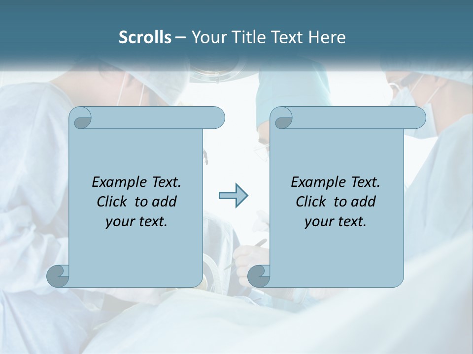 Worker Clinician Uniform PowerPoint Template
