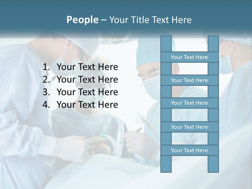 Worker Clinician Uniform PowerPoint Template