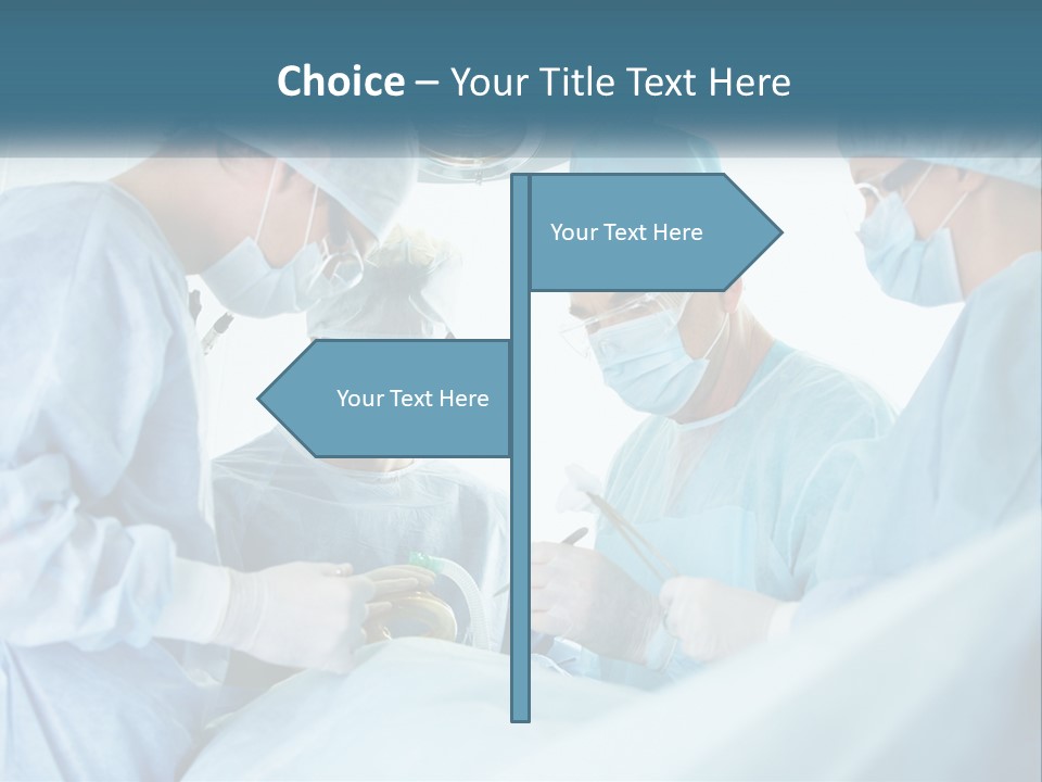 Worker Clinician Uniform PowerPoint Template