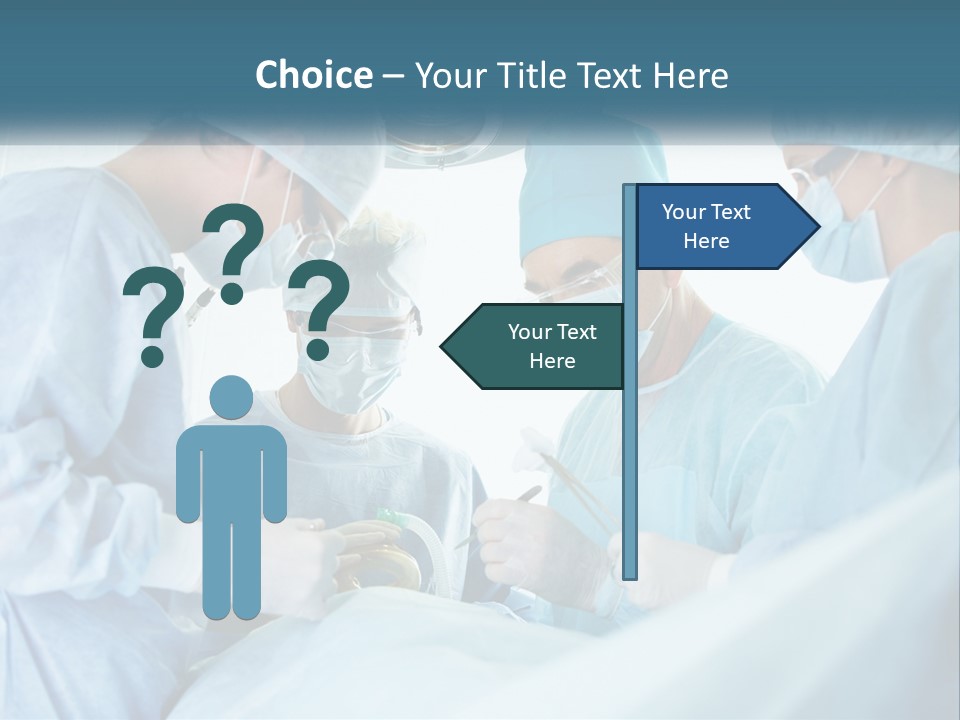 Worker Clinician Uniform PowerPoint Template