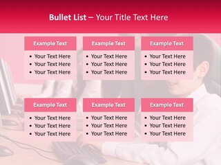 Desk Secondary School Tutorial PowerPoint Template