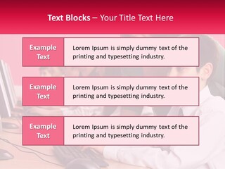 Desk Secondary School Tutorial PowerPoint Template