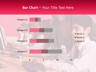 Desk Secondary School Tutorial PowerPoint Template
